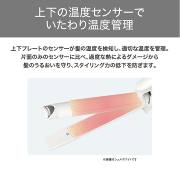 マイナスイオン2WAYスチームヘアアイロン 04