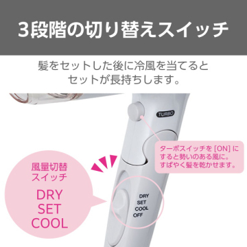 マイナスイオンヘアードライヤー 02