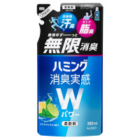 消臭実感Wパワー / つめかえ用 / 380ml / クリアシトラスの香り