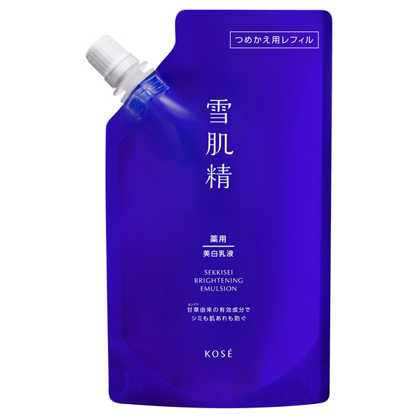 薬用雪肌精 ブライトニング エマルジョン / 120mL / つめかえ用レフィル / ナチュラルフローラル