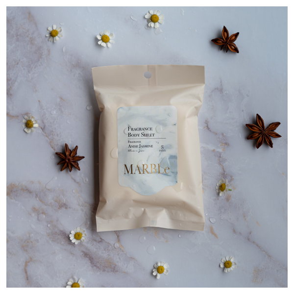 【アウトレット】FRAGRANCE BODY SHEET / 130mL/15枚入 / 限定品 / ANISE JASMINE 1
