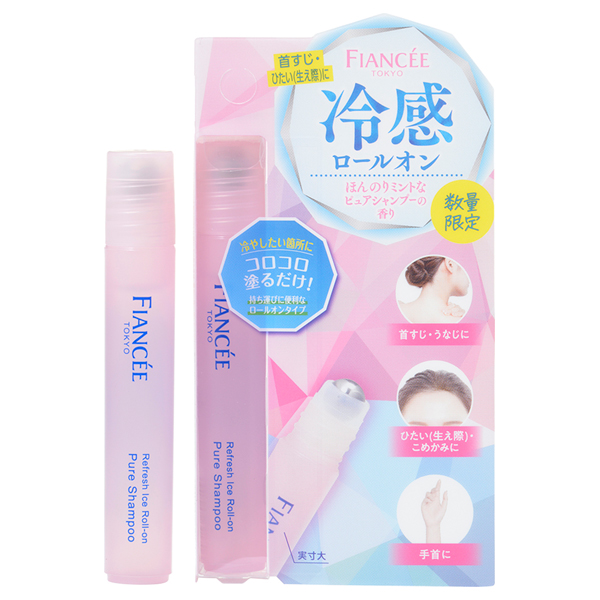 リフレッシュアイスロールオン / 7mL / ピュアシャンプーの香り