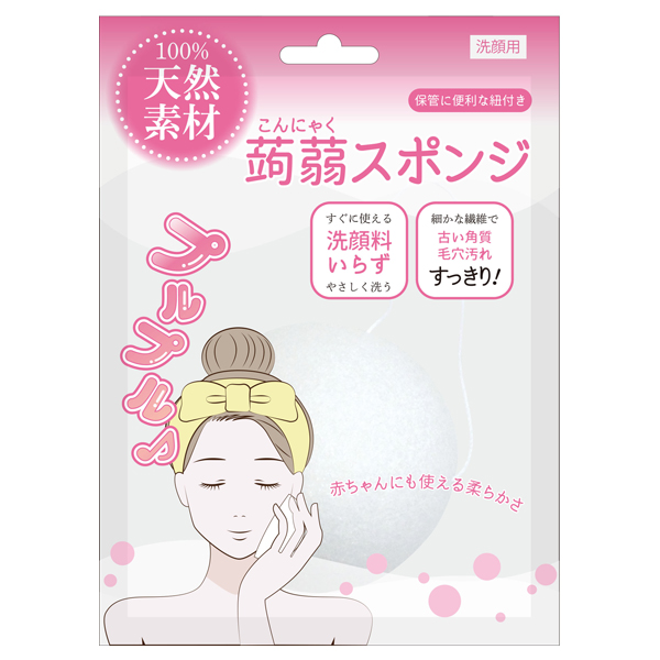 こんにゃくスポンジWetタイプ / 1個