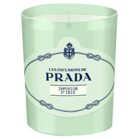 PRADA プラダ 香りキャンドル付磁器キャンドルホルダー レッド