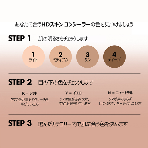 HDスキン コンシーラー / メイクアップフォーエバー(リキッド