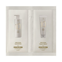 サロン10 シャンプー・トリートメント for Extremely damaged hair / パウチ / 6mL×2 / シトラス&イランイランの香り