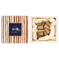 かゆらぎ 白檀 コーン12個入 香立付 / 12個