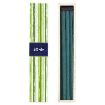 かゆらぎ 緑茶 スティック40本入 香立付
