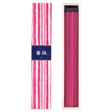 かゆらぎ 薔薇 スティック40本入 香立付