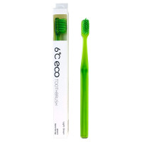 エコ歯ブラシ 6℃ ECO / 本体 / 6℃ ECO グリーン / 1本 / やわらかい
