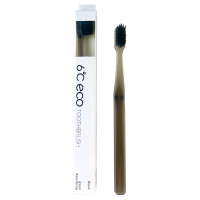 エコ歯ブラシ 6℃ ECO / 本体 / 6℃ ECO ブラック / 1本 / やわらかい