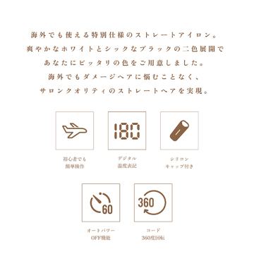 海外対応ストレートヘアアイロン 02