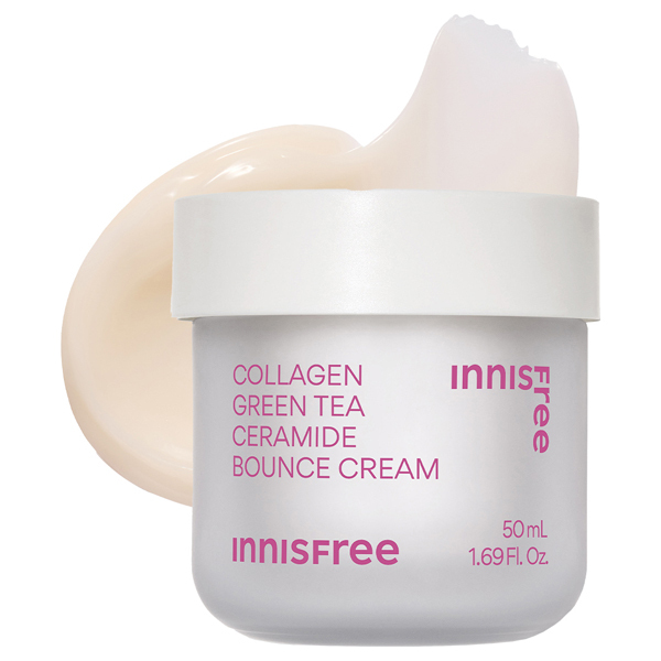 コラーゲン グリーンティー セラミド バウンス クリーム / イニス