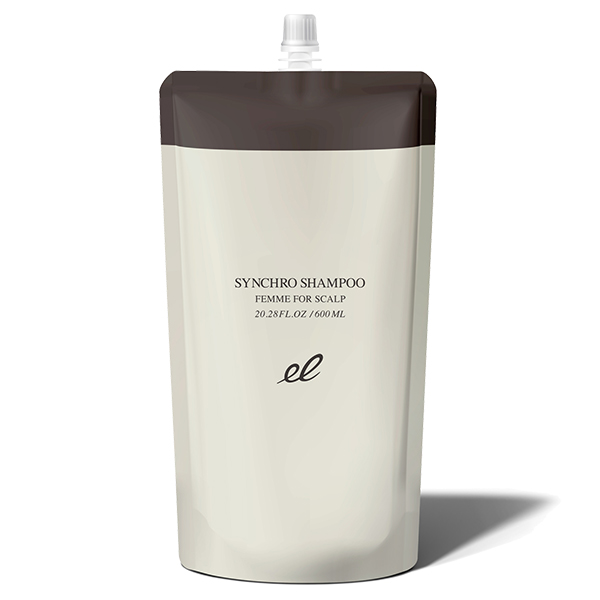 シンクロシャンプー ファム FOR SCALP / 詰替え / 600ml