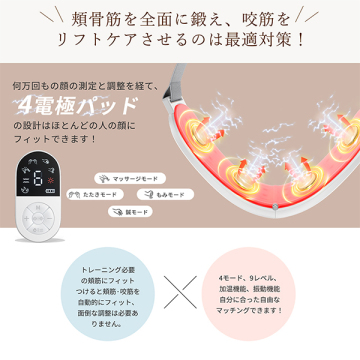 小顔美顔器 EMS 03