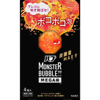 モンスターバブルMEGA級 ボコボコ泡 / 4錠 / スパイシーエナジーの香り