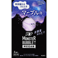 モンスターバブルMEGA級 マーブル泡 / 4錠 / ラベンダーカクテルの香り