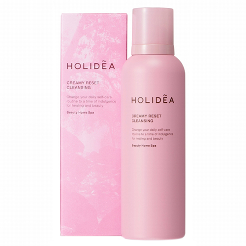 クリーミーリセットクレンジング / 195g / 気持ちときほぐすアクアウッディの香り / ふわふわクリーミーな濃密炭酸泡