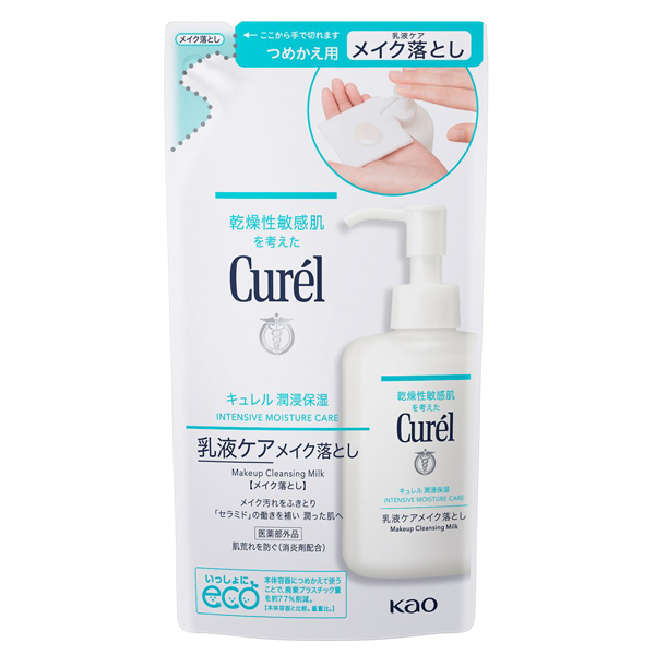 潤浸保湿乳液ケアメイク落とし / 詰替え / 180mL