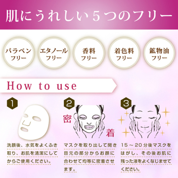 薬用シワ改善&美白マスク 05