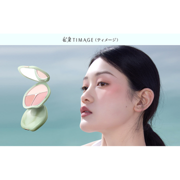 3色チークパレット 04