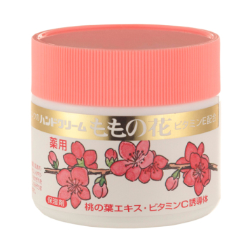 ももの花ハンドクリーム