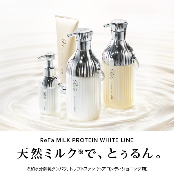 リファ ミルクプロテインシャンフ゜ー / 500mL / 本体 / ホワイトフローラルムス 1