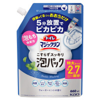 トイレマジックリン こすらずスッキリ泡パック / つめかえ用 / 660ml / ウォーターミントの香り
