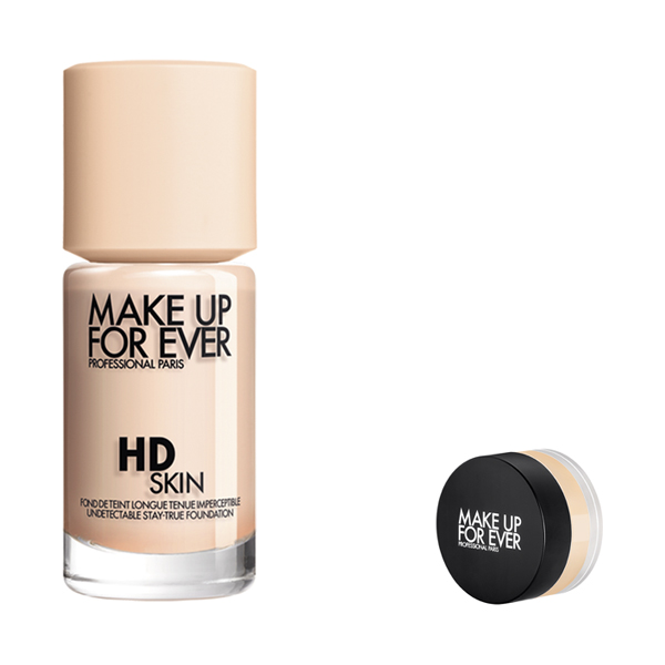 HDスキン ファンデーション サンプル付きセット / 本体 / 1R02 / 30ml+1g