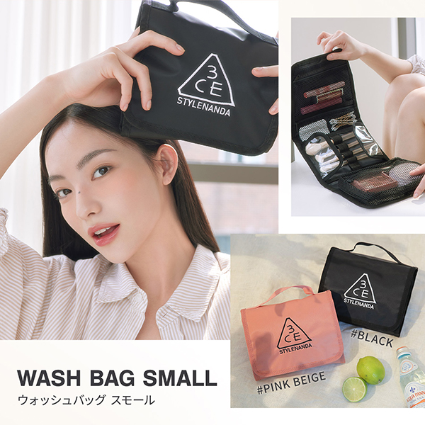 3CE ウォッシュバッグ スモール / ブラック / 1個 1