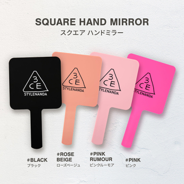 3CE スクエア ハンドミラー 02