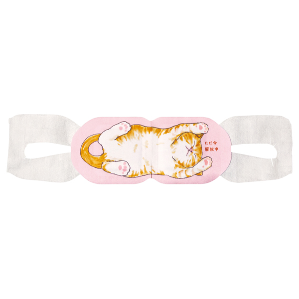 ネコのきもち ホットアイマスク / 1枚入り / タマのきもち / ホットミルクの香り 1