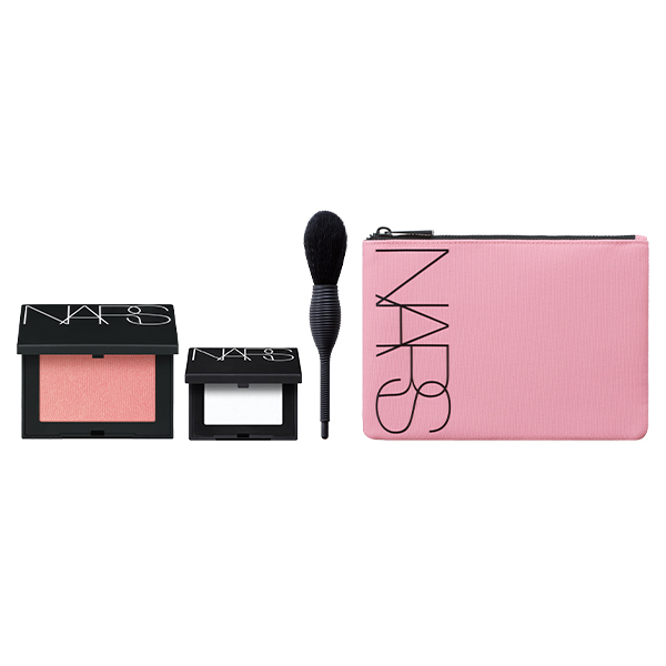 cosme SHOPPING限定】リキッドブラッシュ&プレストパウダーミニ