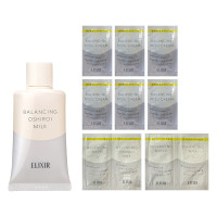 テカリ・毛穴気にならない。おしろい乳液(カバータイプ) 限定セット / 35g+0.6g×6包+2.0ml×2包+1.5ml×1包+0.6g×1包 / フレッシュブーケの香り