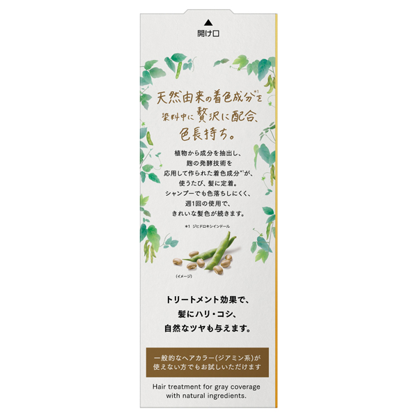 ナチュリラ 色長持ちカラートリートメント / ダークブラウン / 155g / 本体 1