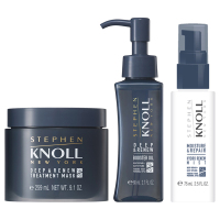 ディープリニュー トリートメントマスク + ディープリニュー ブースターオイル トライアル付セット / 260g+80mL+75mL