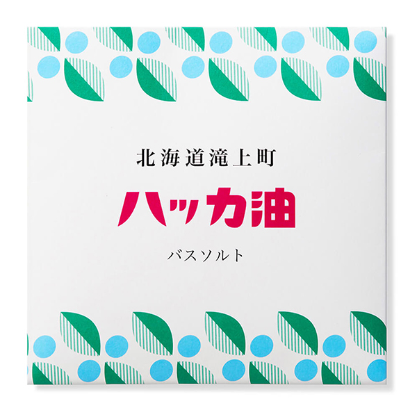 北海道ハッカ油 アロマバスソルト / 40g