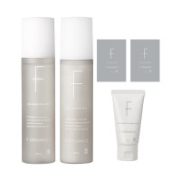 @cosme SHOPPING限定ディープモイスチャースキンケアキット / 150mL+120mL+30g+2包(1包1mL)