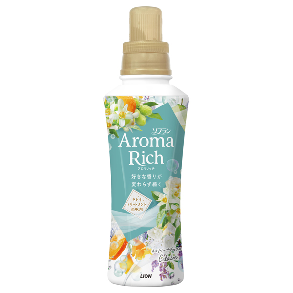 アロマリッチ クレア / 本体 / 480ml / ネロリソープアロマの香りClaire(クレア)