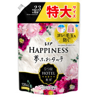 ハピネス 夢ふわタッチ 柔軟剤 / 詰め替え / 720ml / ヴェルベットブロッサム&フローラル