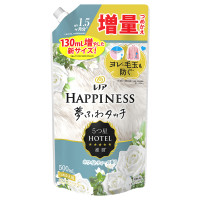 ハピネス 夢ふわタッチ 柔軟剤 / 詰め替え / 500ml / ホワイトティー