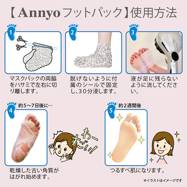 フットパック / ヒョウ柄 / 50g / 洋梨とフリージア 1