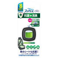 消臭芳香剤 車用 イージークリップ 抗菌+消臭 / 本体 / 2.5ml / クリーン・エメラルド・ブリーズ