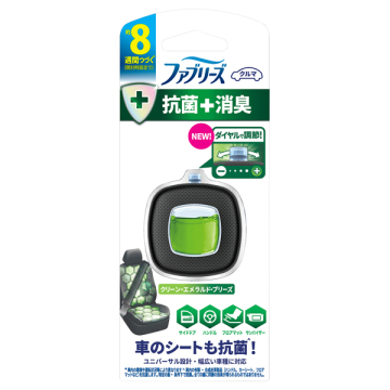 消臭芳香剤 車用 イージークリップ 抗菌+消臭