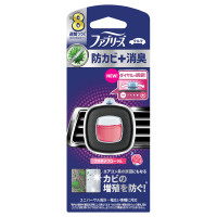 消臭芳香剤 車用 イージークリップ 防カビ+消臭 / 本体 / 2.5ml / プラチナフローラル