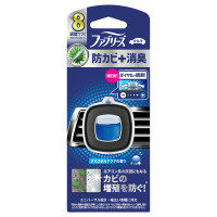 消臭芳香剤 車用 イージークリップ 防カビ+消臭 / 本体 / 2.5ml / クリスタルアクア