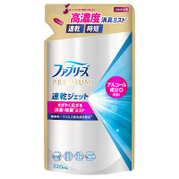 消臭スプレー 布用 PREMIUM 速乾ジェット アルコール成分入り / 詰め替え / 320ml / 無香料