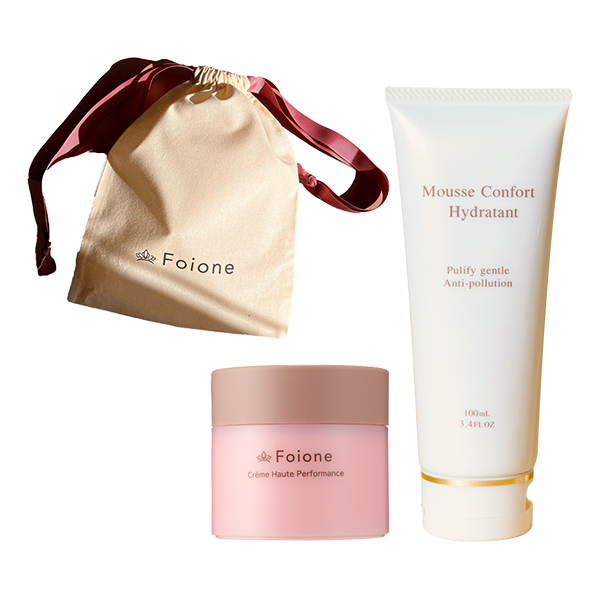 @cosme限定 クレームハイパフォーマンス&洗顔付きセット / 55g×1個+100g×1個+1枚