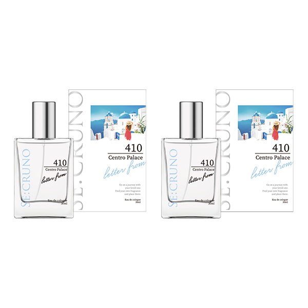 オーデコロン セントロパレス410 2本セット / 30mL×2 / クリーンで特別な日を予感するホワイトムスクの香り