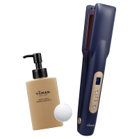 ナイトリペアアイロン ヘアミルクセット / [機械本体:約50×51×295(mm)重さ:約485g]+100mL